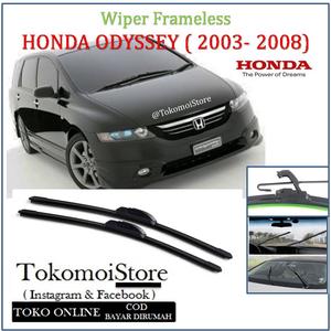 Jual Soft Wiper Honda Odyssey Generasi Ke 3 Kab Klaten Wiper Mobil Indonesia Tokopedia