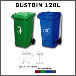Foto Produk Tempat Sampah Dustbin 120L Dinas Perkantoran dan Perumahan dari Adi Dewa