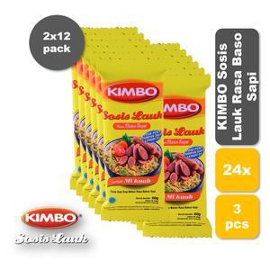Foto Produk KIMBO Sosis Lauk Rasa Baso Sapi Bag Twin Pack dari KIMBO