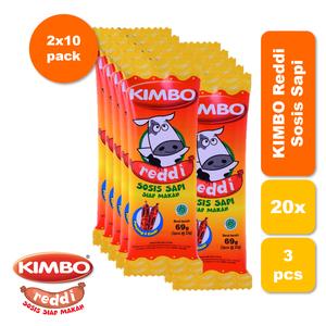 Foto Produk KIMBO Reddi Sosis Sapi Bag Twin Pack dari KIMBO