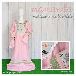 Foto Produk Mukena Anak Safar Prayer Set by Mamanda dari kedai berkah