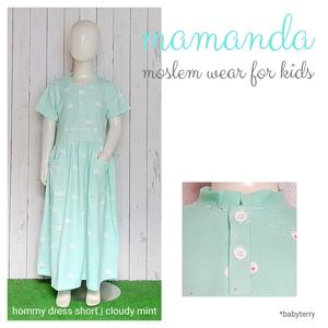 Foto Produk Dress Anak Cloudy Mint Hommy Dress Short by Mamanda dari kedai berkah