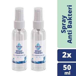 Foto Produk Sahaja Spray Anti Bakteri Higienis Untuk Sajadah & Mukena 50Ml isi 2 dari Justic Groceries