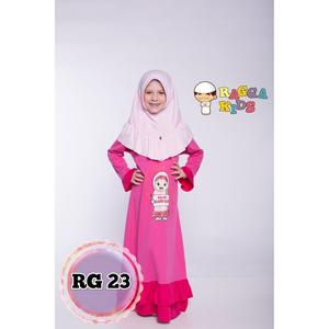 Gambar Gamis Kaos Anak Raggakids RG-23 - Size S dari kedai berkah Kota Surabaya Tokopedia