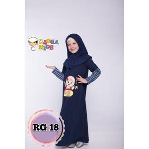 Gambar Gamis Kaos Anak Raggakids RG-18 - Size XS dari KEDAI BERKAH ONLINE SHOP undefined Tokopedia