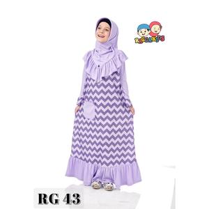 Foto Produk Gamis Kaos Anak Raggakids RG-43 dari kedai berkah