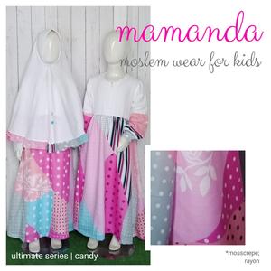 Foto Produk Gamis Anak Candy Ultimate Series by Mamanda dari kedai berkah