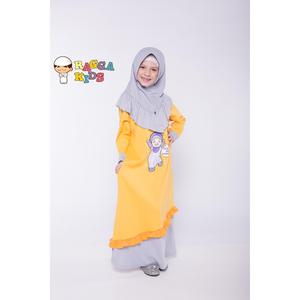Foto Produk Gamis Kaos Anak Raggakids RG-26 dari kedai berkah