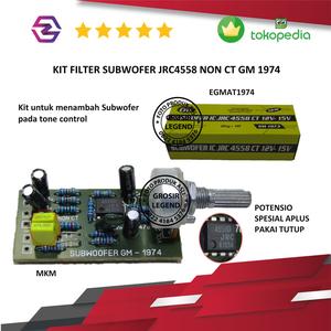 Foto Produk Kit filter subwofer JRC 4558 non CT GM 1974 dari GROSIR LEGEND