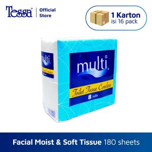 Foto Produk Kemasan Karton - Tissue Multi Toilet Tissue 8 roll - isi 16 pack dari Tissue Tessa