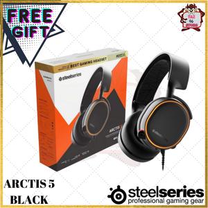 Gambar HEADSET GAMING STEELSERIES ARCTIS 5 ORIGINAL 100% GAMING MICROPHONE dari Taz Store96 Jakarta Barat Tokopedia