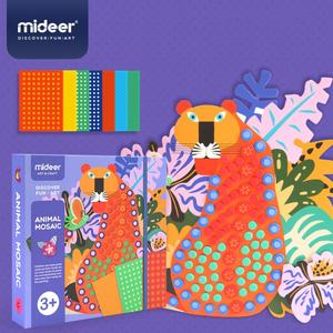 Foto Produk Mideer Animal Mosaic mainan edukasi tempel sticker anak dari mainan anak | cuddlez