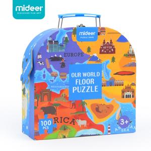 Foto Produk Mideer Gift Box Our World Puzzle Mainan edukasi anak montessori dari mainan anak | cuddlez