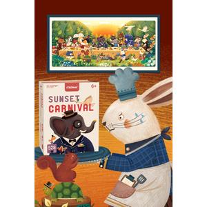 Foto Produk Mideer Sunset Carnival 528 pcs Large Puzzle mainan puzzle anak edukasi dari mainan anak | cuddlez