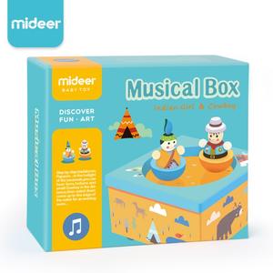 Foto Produk Mideer The Musical Box Indian Girl And Cowboy mainan kotak musik anak dari mainan anak | cuddlez