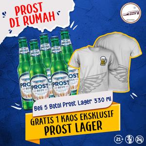 Foto Produk Beli 5 Prost Lager Pint FREE T-Shirt dari kawan minum