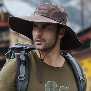 Jual Super Wide Brim Fishing Sun Hat 