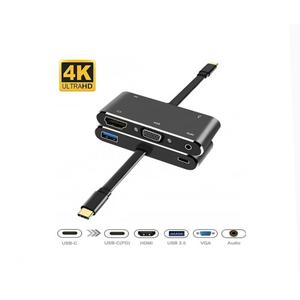 HDMI 4K +VGA+PD+ AUDIO+USB 3.0 5Gb 