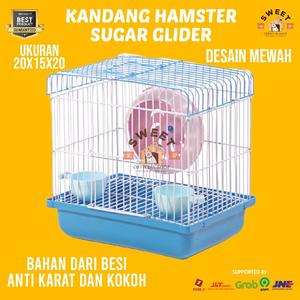 Jual Kandang Hamster Sugar Glider Size S Super Mini 20x15x20 Best Jakarta Timur Laris Jaya899 Tokopedia