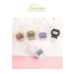 Jual Jam Tangan Wanita Analog Digital Transparent Square Dial Jakarta Barat Aredon Market Tokopedia