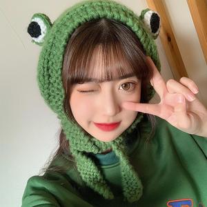 Jual Women Cute Fashion Crochet Frog 