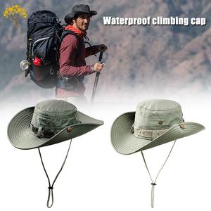 Jual Outdoor Sun Hat Wide Brim Bucket 