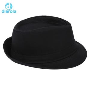 Black Fedora Plain Hat Outfit accessory 