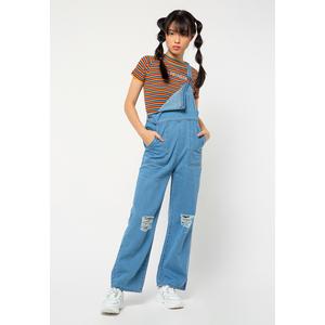 Foto Produk Colorbox Denim Dungaree I:Dgdfjn221A020 Blue - BLUE, XS dari Colorbox Indonesia