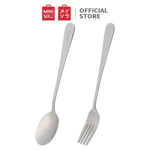 Foto Produk MINISO Marvel Set Sendok Garpu 2 Pcs Traveling Travel Peralatan Tas - Fork Spoon dari Miniso Indonesia