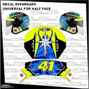 Jual Stiker Decal Helm Universal Untuk 
