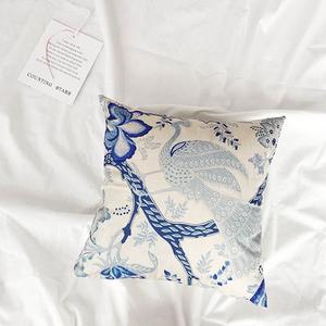 Chinese Style Blue And White Porcelain Pattern Pillow Case New Cushion Cover Chinese Style Blue And White Porcelain Pattern Pillow Case New Cushion Cover