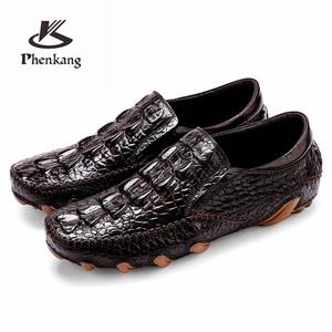 slip on leather men
