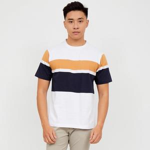 Gambar M231 T-Shirt Stripe Pendek Coklat 2168A - XXL dari M231 Official Store Kab. Tangerang Tokopedia
