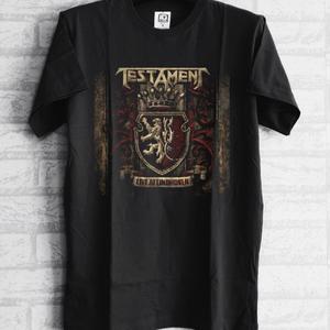 T-shirt Pria Testament Band Series 09 