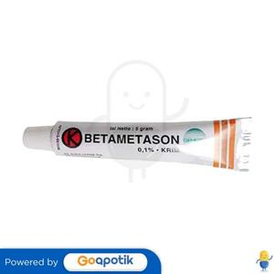 Foto Produk BETAMETASON KIMIA FARMA KRIM 5 GRAM dari Apotek Berkah Bersama Sejahtera