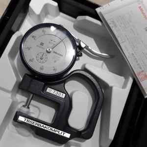 Mitutoyo 7301A Zifferblattdickenmesser – 0-10 Mm, ±15 µm Genauigkeit, Keramischer Amboss