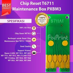Jual Chip Reset T6711 Epson Maintenance 