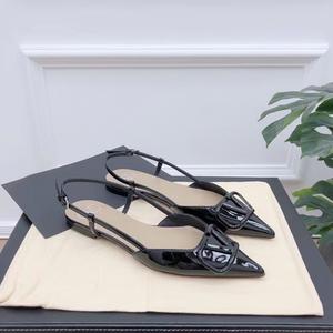 Jual Sepatu Valentino Vlogo Flat Black 