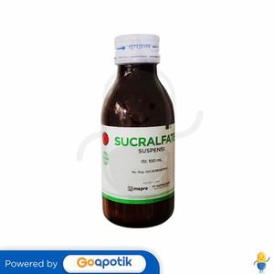 Gambar SUCRALFATE MEPROFARM SUSPENSI 100 ML dari Apotek Tirza Medika Kota Makassar Tokopedia