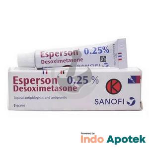 Jual Esperson Cream 5gr Dexosimetason Eksim Gatal Kulit Jakarta Selatan Apotek Century Nariba Mampang Prapatan Tokopedia