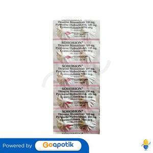 Gambar SOHOBION 5000 STRIP 10 TABLET dari Apotek Tirza Medika Kota Makassar Tokopedia