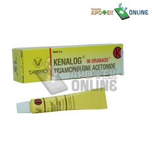 Gambar KENALOG IN ORABASE 0.1% OINT/TRIAMCINOLONE/SARIAWAN/JAMUR MULUT dari Apotek Syfa Kab. Cirebon Tokopedia