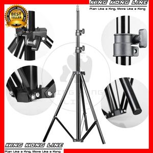 Gambar Tripod Handphone HP 2 Meter Phone Holder Stand Kamera Soft Box 6624 dari King Kong Line Jakarta Barat Tokopedia