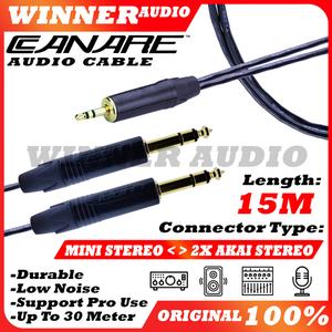 KABEL AUDIO CANARE ORIGINAL JACK 3.5MM 