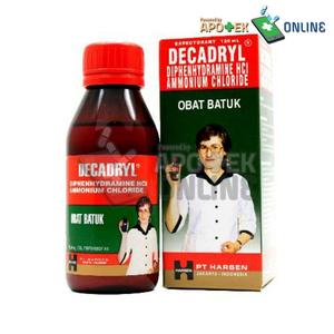 Gambar DECADRYL 120ML dari Apotek Mayvin Kebayoran Lama Jakarta Selatan Tokopedia