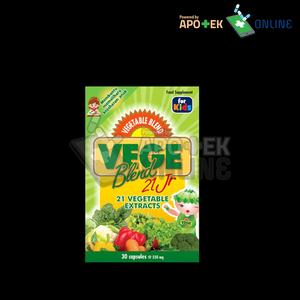 Gambar VEGEBLEND 21JR 30 CAPSULES dari Apotek Al Fatih Banjarmasin Selatan Kota Banjarmasin Tokopedia