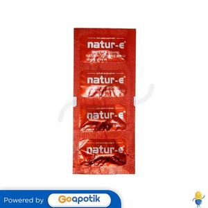 Gambar NATUR-E DAILY NOURISHING 300 IU STRIP 4 KAPSUL dari Apotek Tirza Medika Kota Makassar Tokopedia