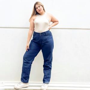 Gambar JINISO - Jumbo Highwaist Mom Jeans 3704 REAL CURVY dari JINISO.ID Jakarta Utara Tokopedia