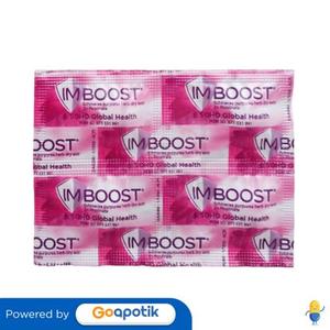 Gambar IMBOOST STRIP 4 TABLET dari Apotek Amartya Gemilang Kab. Sidoarjo Tokopedia