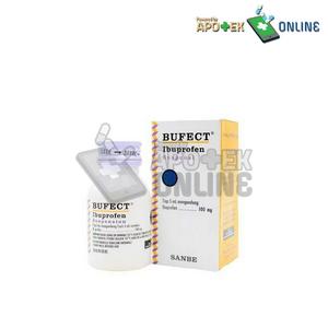 Gambar Bufect Suspensi 100mg/5ml 60ml / antinyeri / ibuprofen dari Apotek Syifa Aulia Kota Tangerang Tokopedia